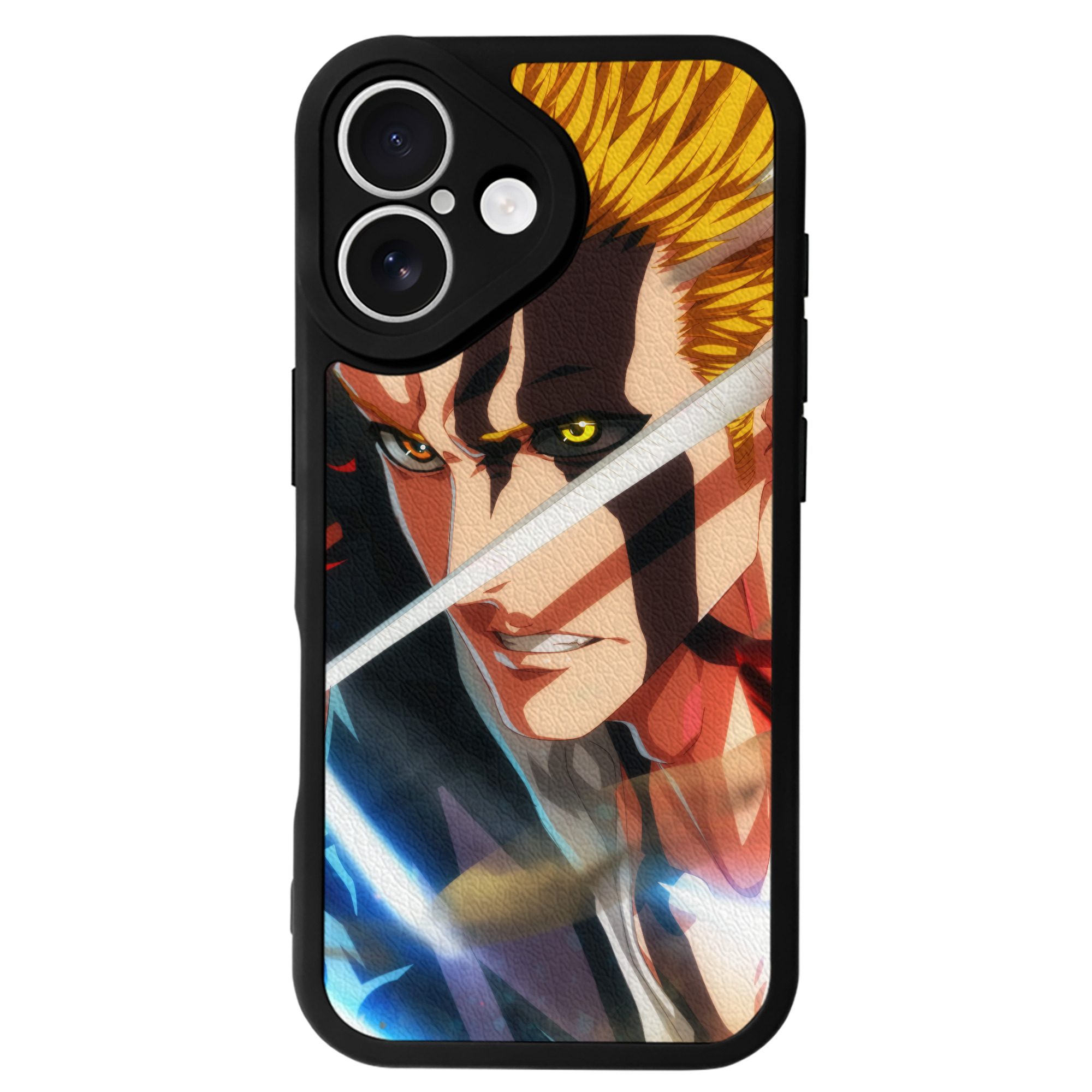（画像用） ブリーチ BLEACH 【iPhone 16シリーズ対応】シリコンスマホケース（レザー調） 材質：シリコン
